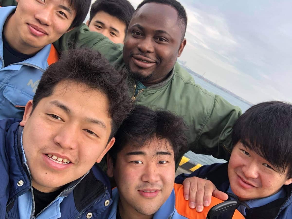 AFFED team members in Japan